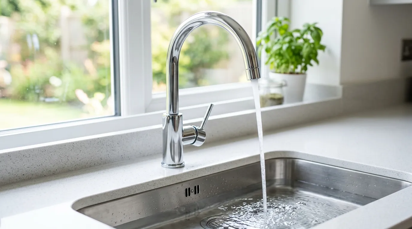 Local Plumbing Master Pros same day plumber fixing a faucet in Rockfield, IN